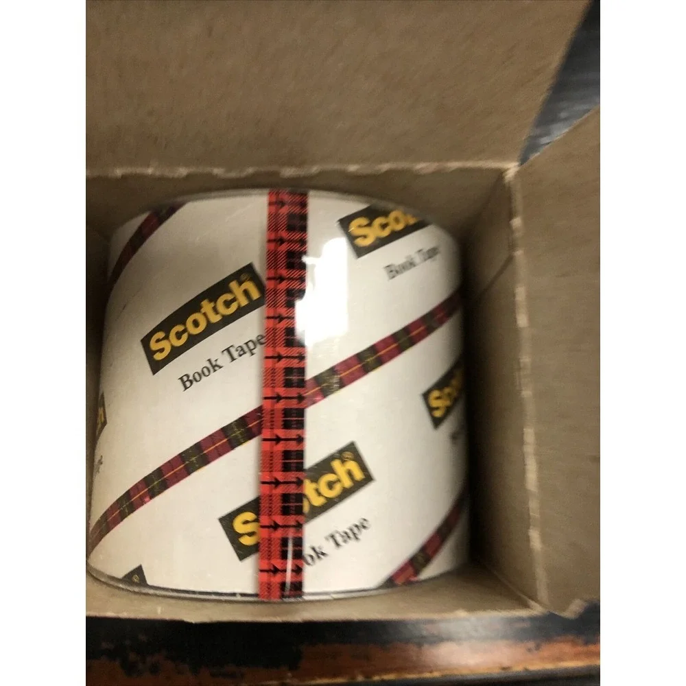 Scotch 8453‎ 3 in. x 15 yds. Book Repair Tape (Clear) New